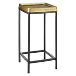 Currey & Co Tanay Brass Accent Table - Final Sale