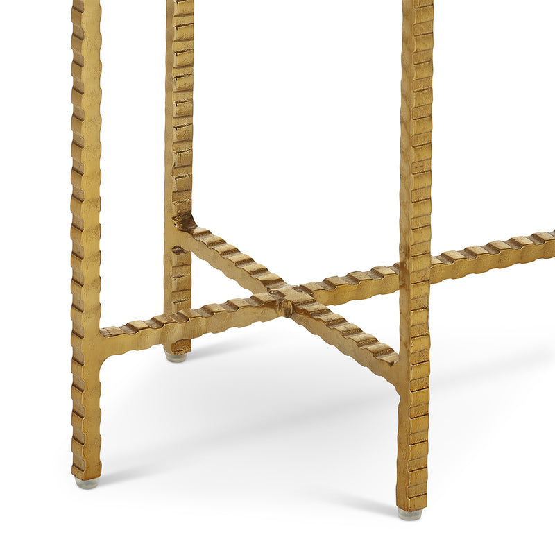 Currey & Co Flying Gold Side Table