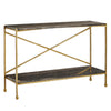 Currey & Co Flying Gold Console Table