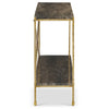 Currey & Co Flying Gold Console Table