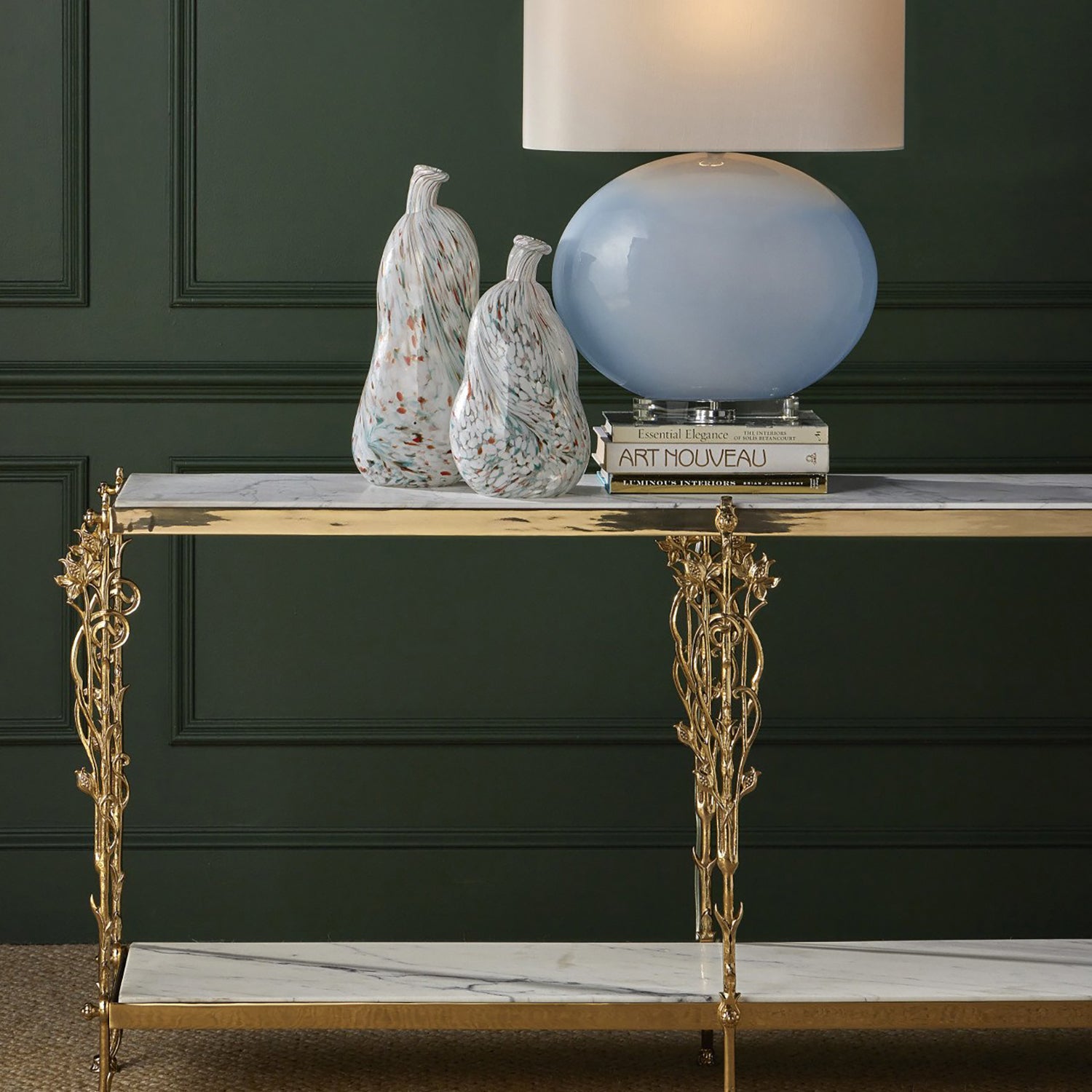 Currey & Co Fiore Console Table
