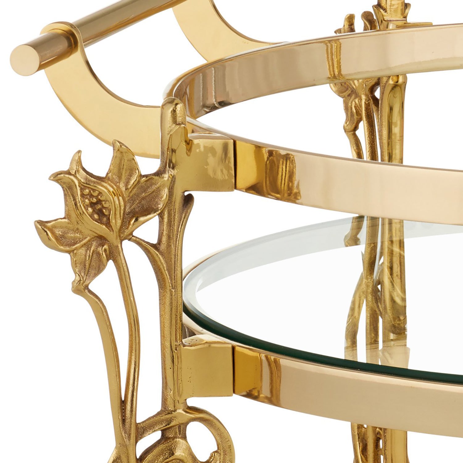 Currey & Co Fiore Bar Cart