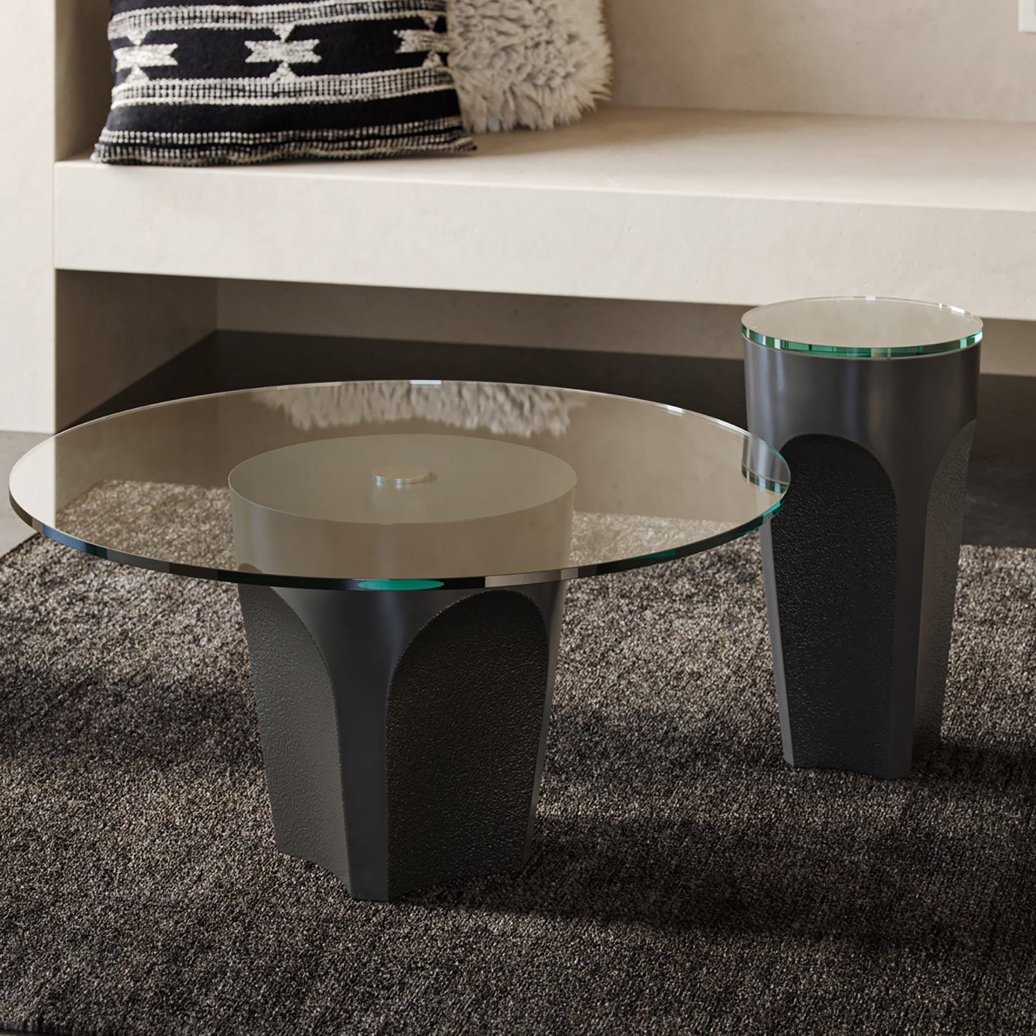 Currey & Co Lemy Drinks Table