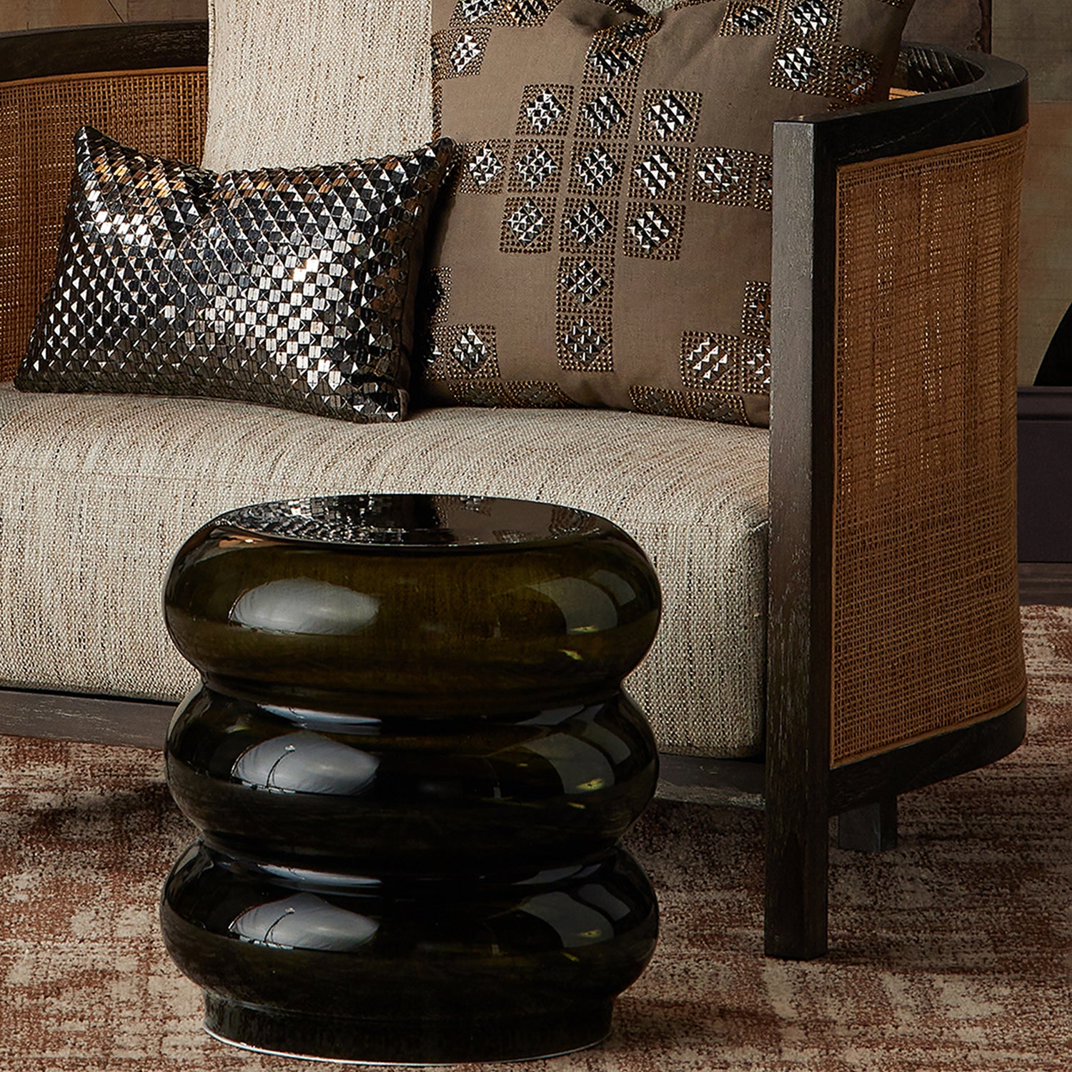 Currey & Co Sophus Accent Table