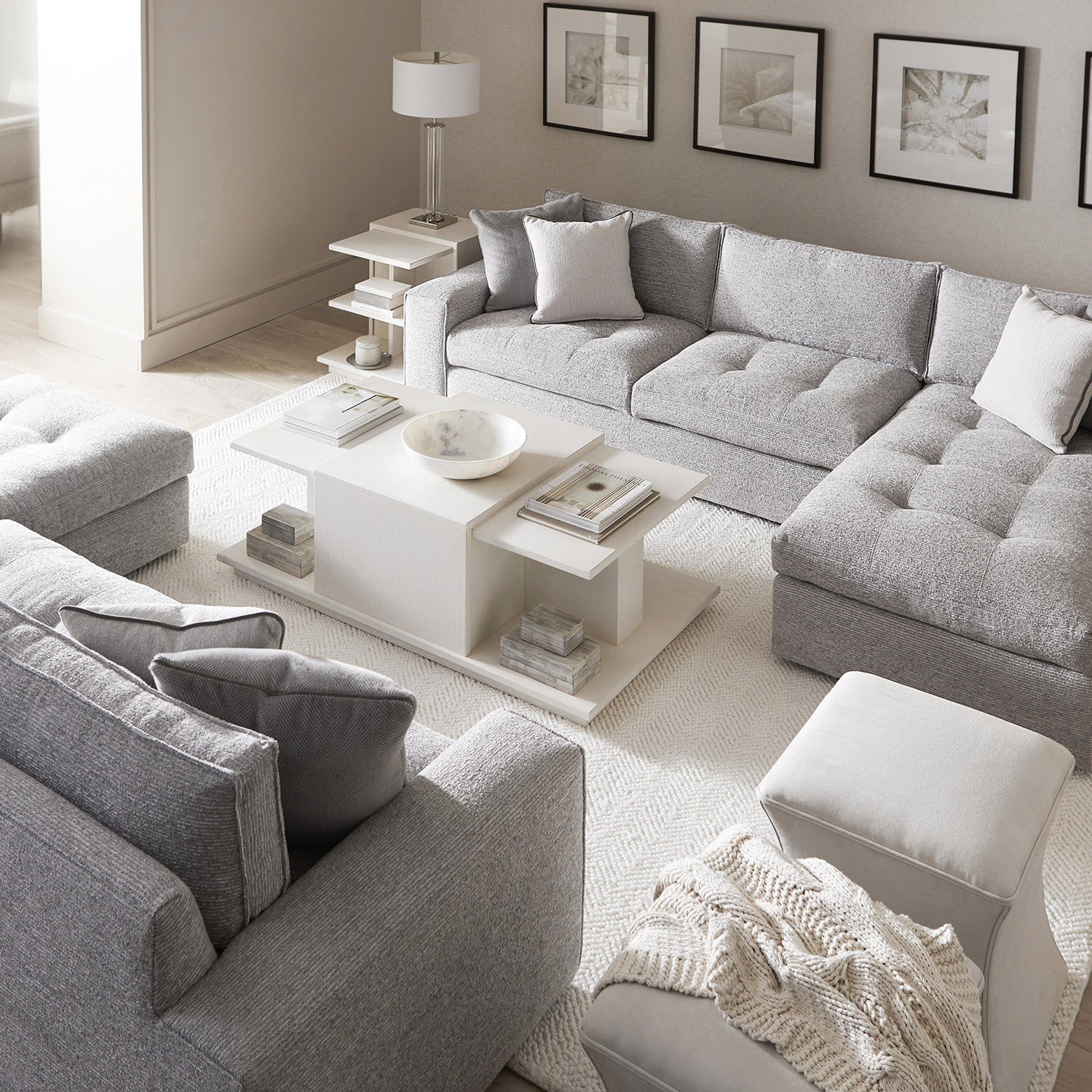 Bernhardt Interiors Arnette Cocktail Table