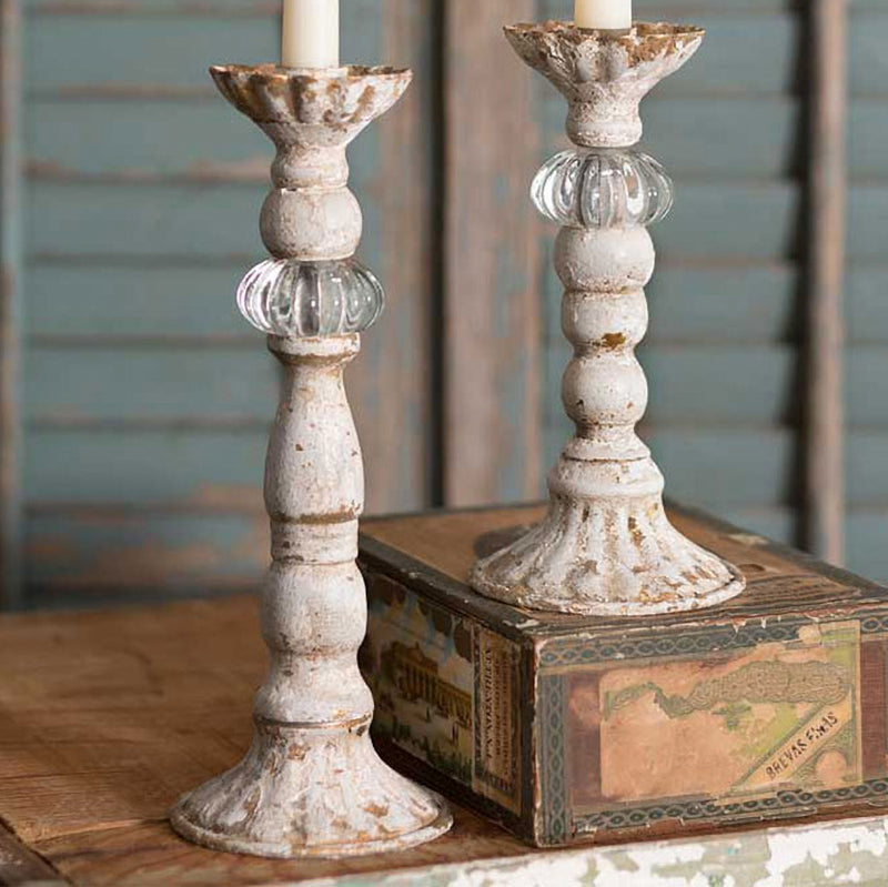 Chrissy Taper Candle Holder Set of 2
