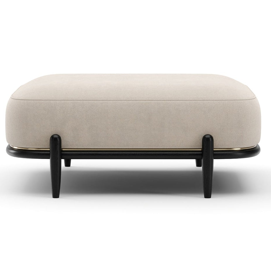 Caracole Madera Oatmeal Ottoman