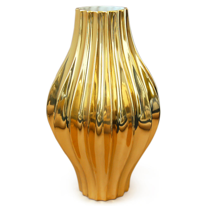 Jonathan Adler Gaint Belly Vase Paynes Gray