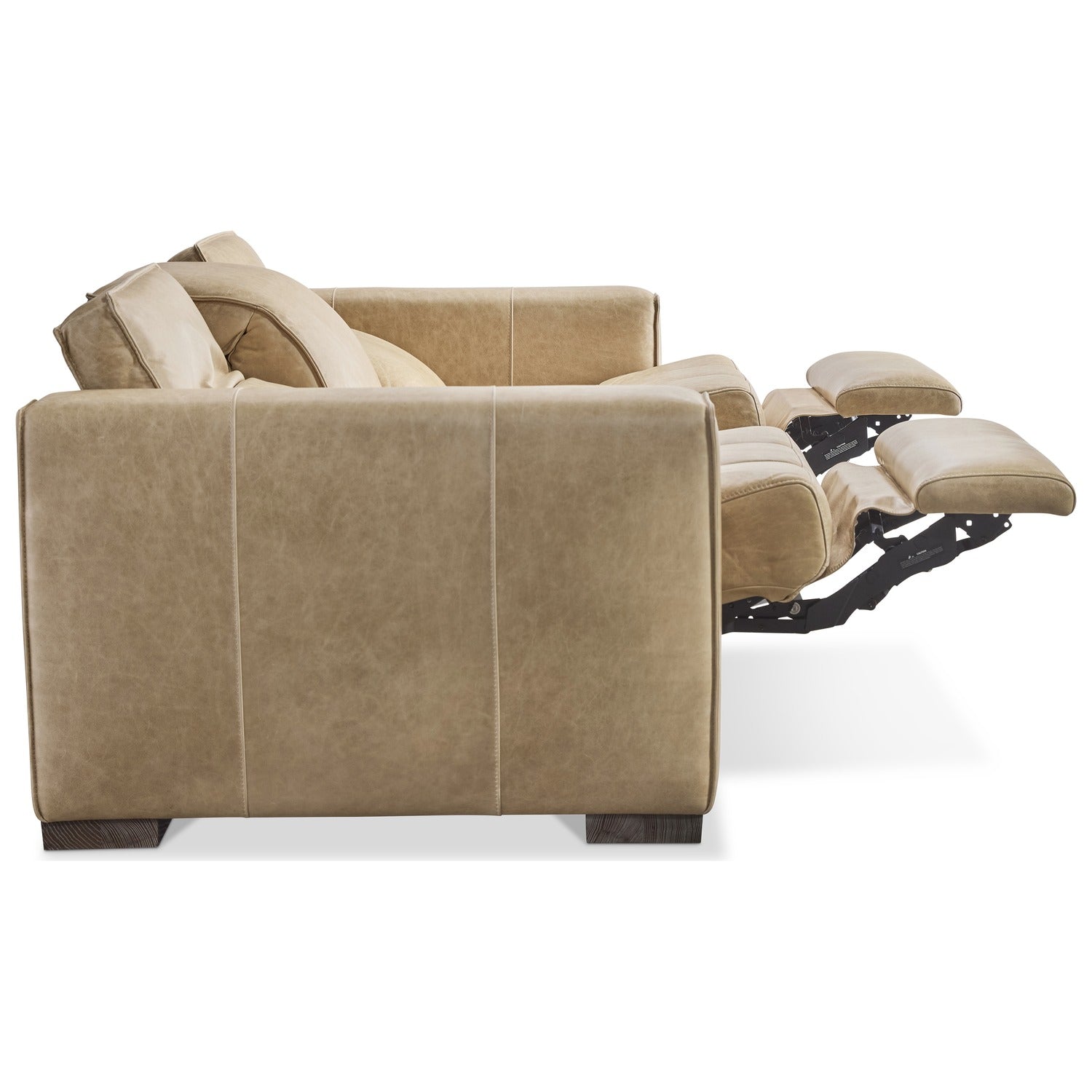 Bernhardt Motion Nest Leather Power Motion Sofa