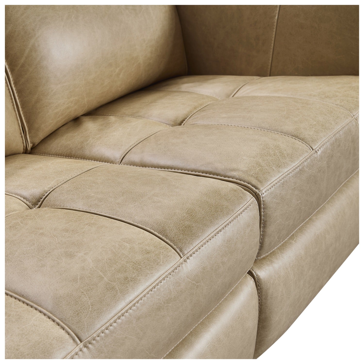 Bernhardt Motion Nest Leather Power Motion Sofa