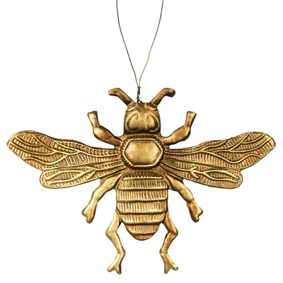 Bee Metal Ornament Set of 3