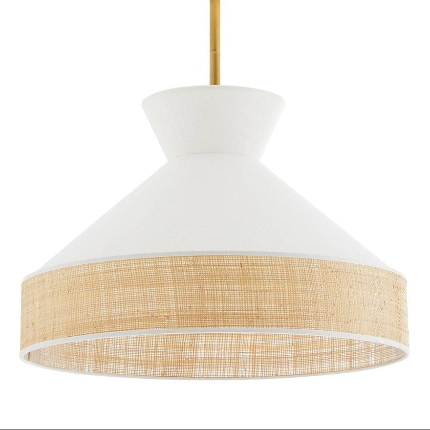 Arteriors Malena White Pendant