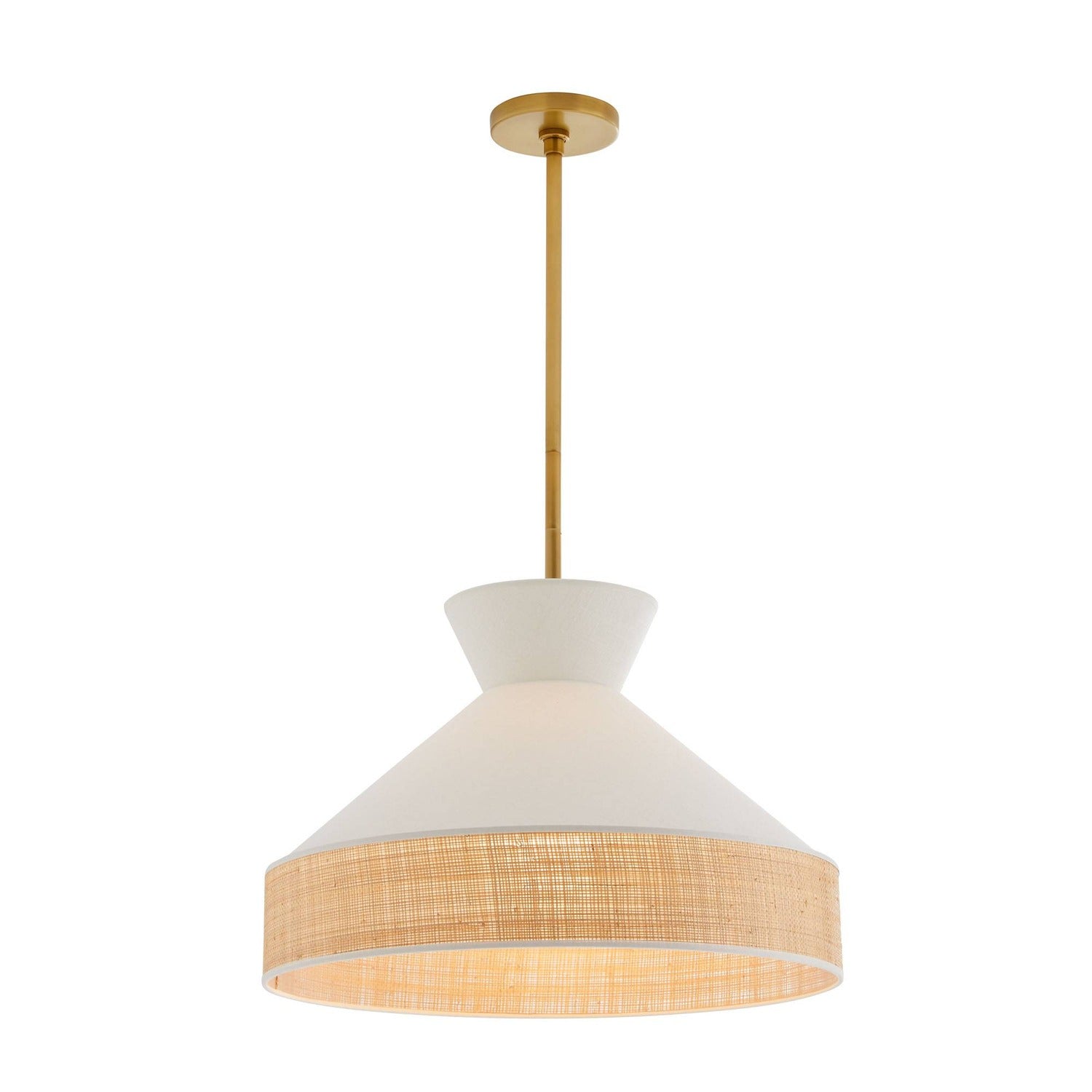 Arteriors Malena White Pendant