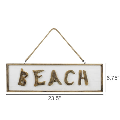 Beach Wall Sign