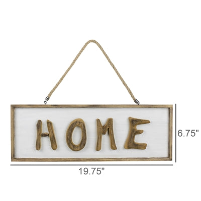 Home Wall Sign