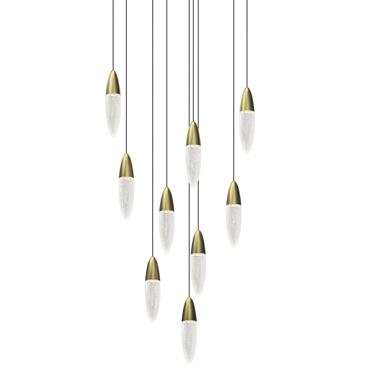 Sonneman Sultana Satin Brass 4163.38 Pendant