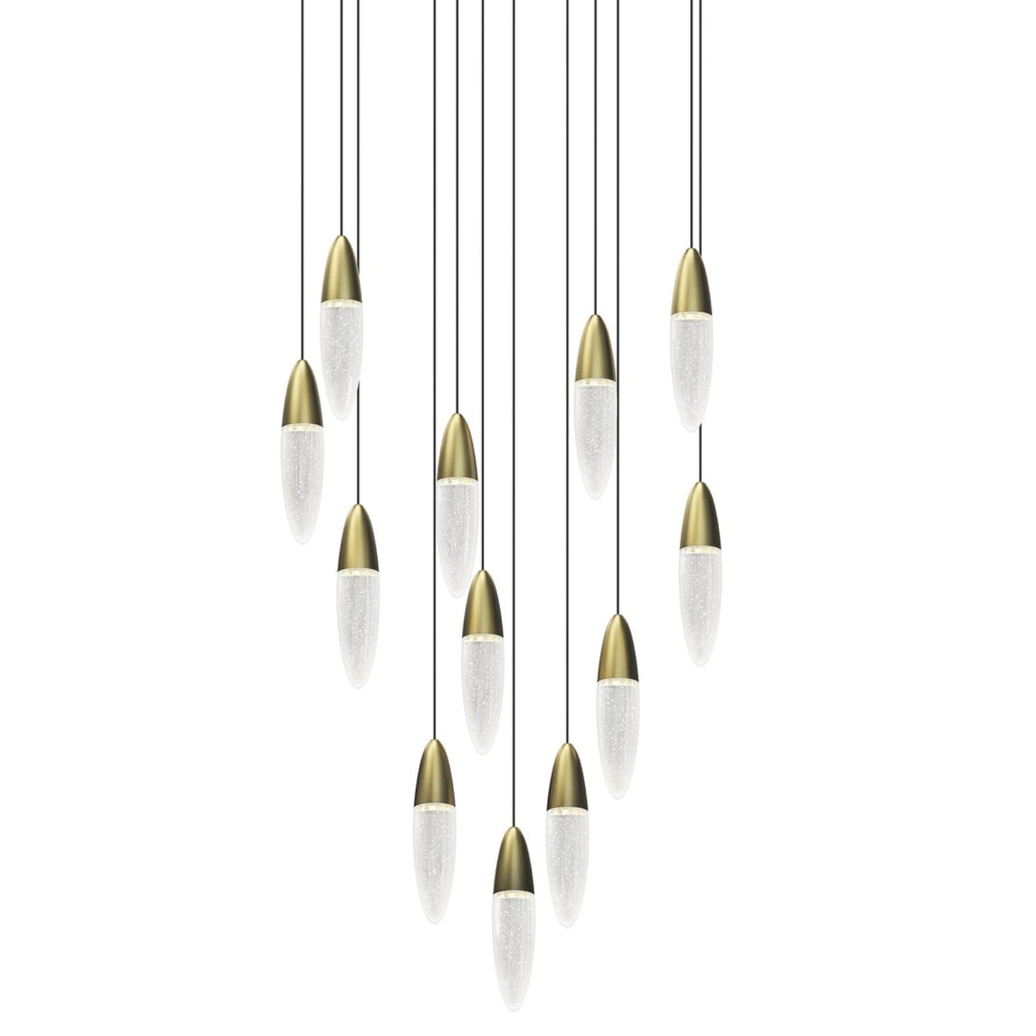 Sonneman Sultana Satin Brass 4164.38 Pendant