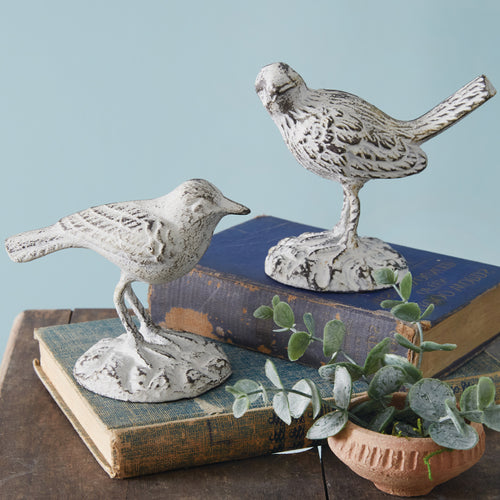 Chirping Birds Sculpture Set of 2