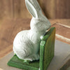 Peeping Bunny Bookend Set