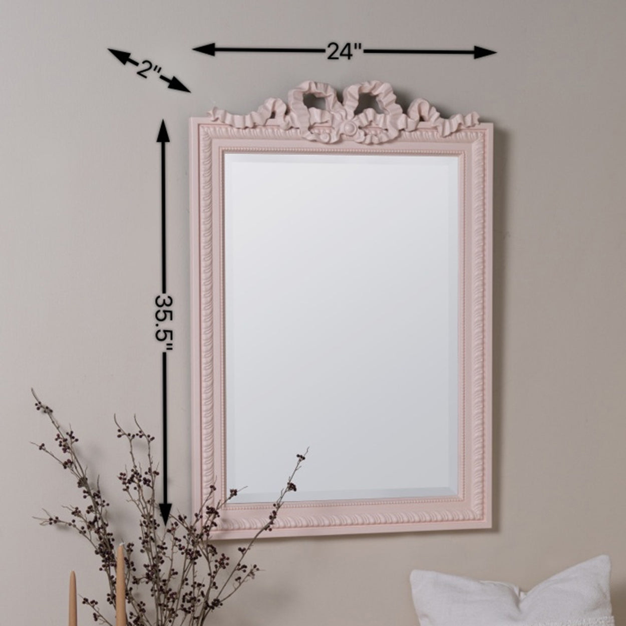 Caitlin Wilson x Cooper Classics Clarence Wall Mirror