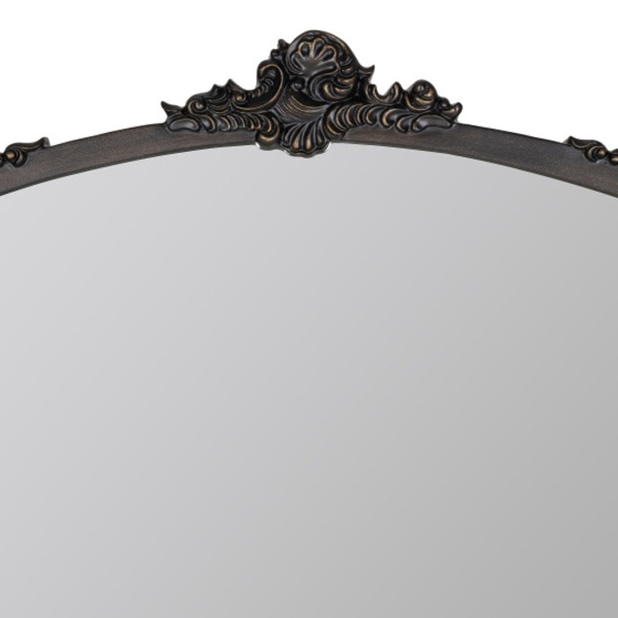 Adeline Ornate Bronze Mantel Mirror