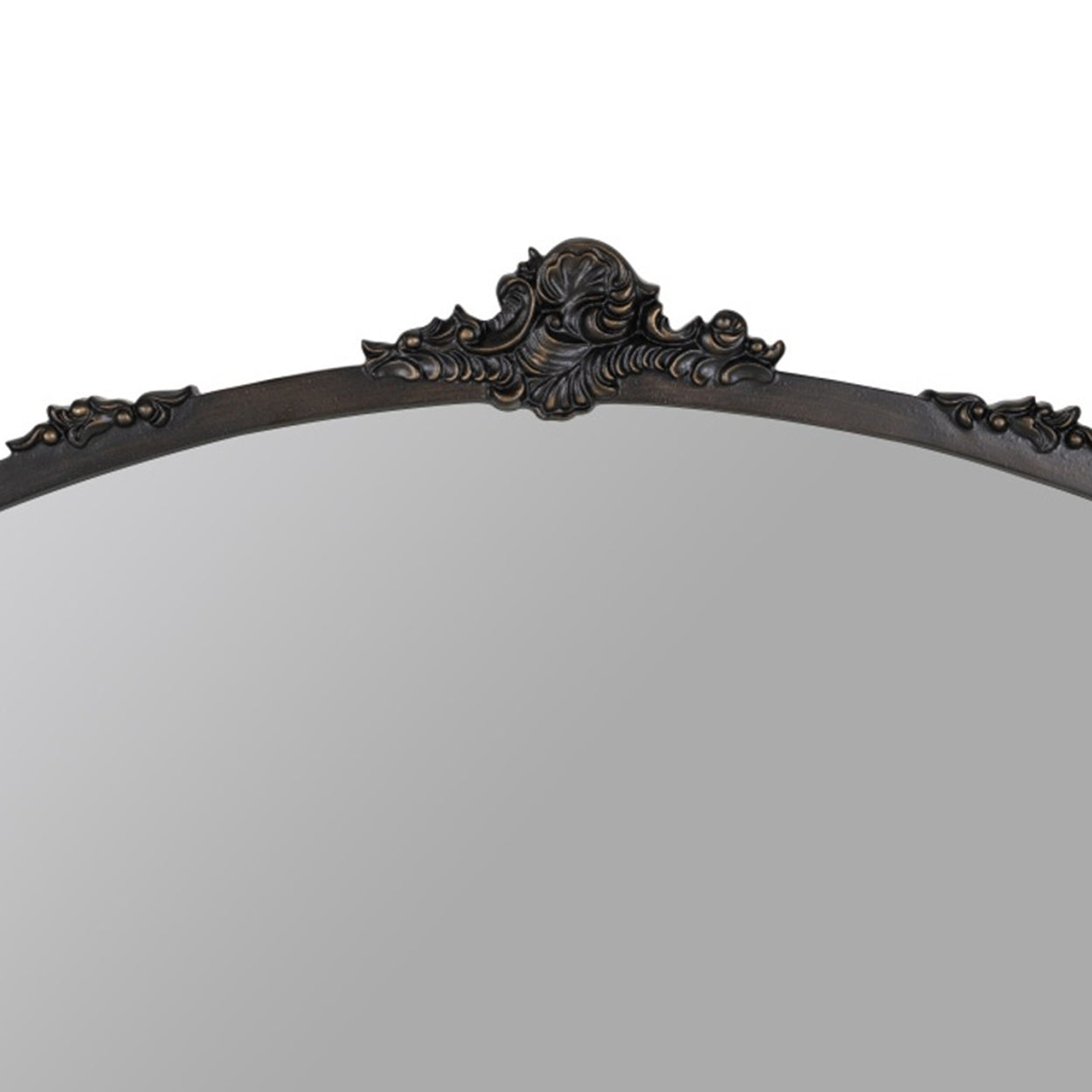 Adeline Ornate Oil Rubbed Bronze Floor Mirror
