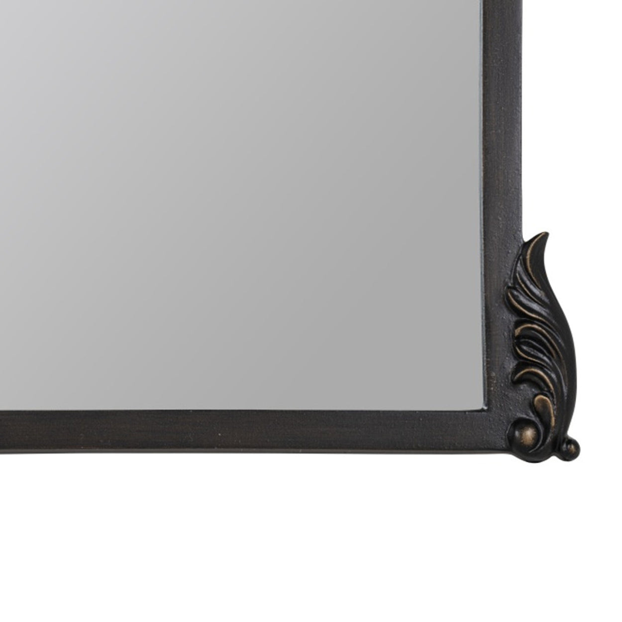 Adeline Ornate Oil Rubbed Bronze Floor Mirror