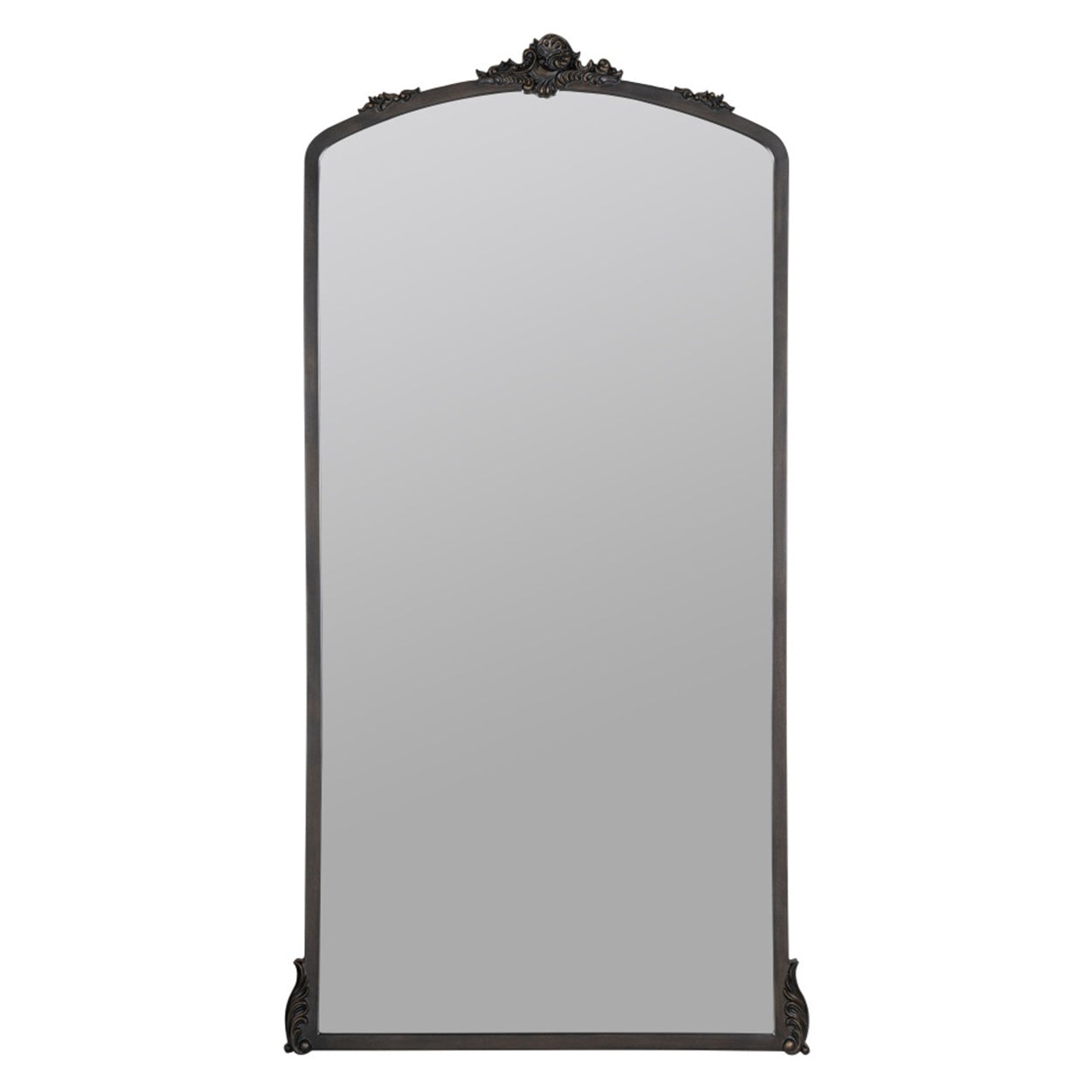 Adeline Ornate Oil Rubbed Bronze Floor Mirror