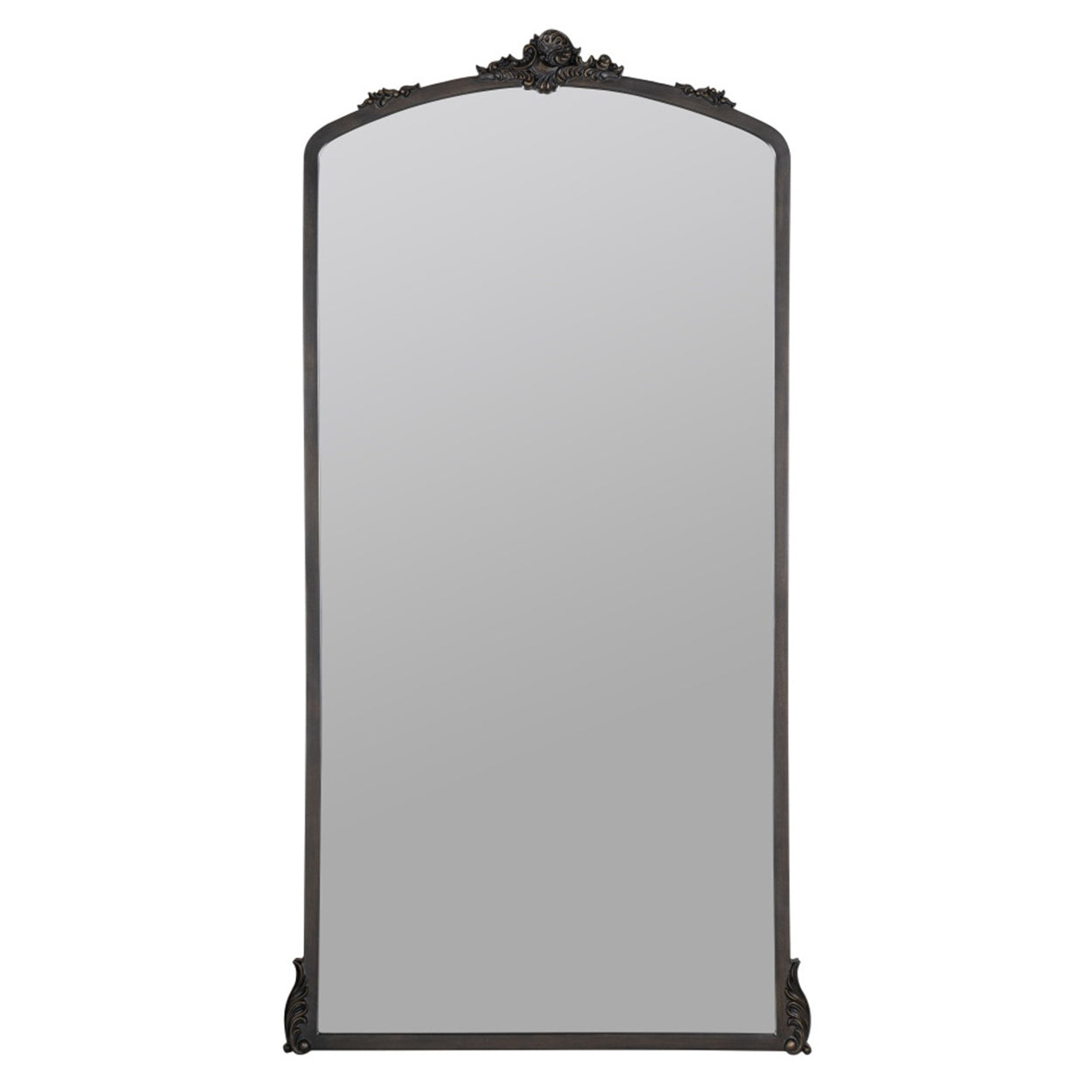 Adeline Ornate Oil Rubbed Bronze Floor Mirror