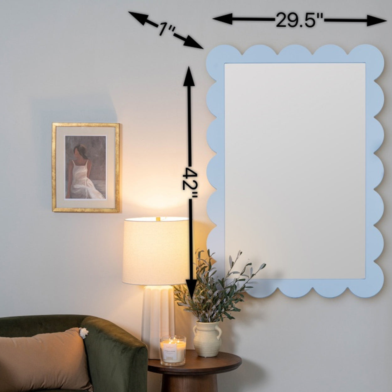 Caitlin Wilson x Cooper Classics Cherie Wall Mirror