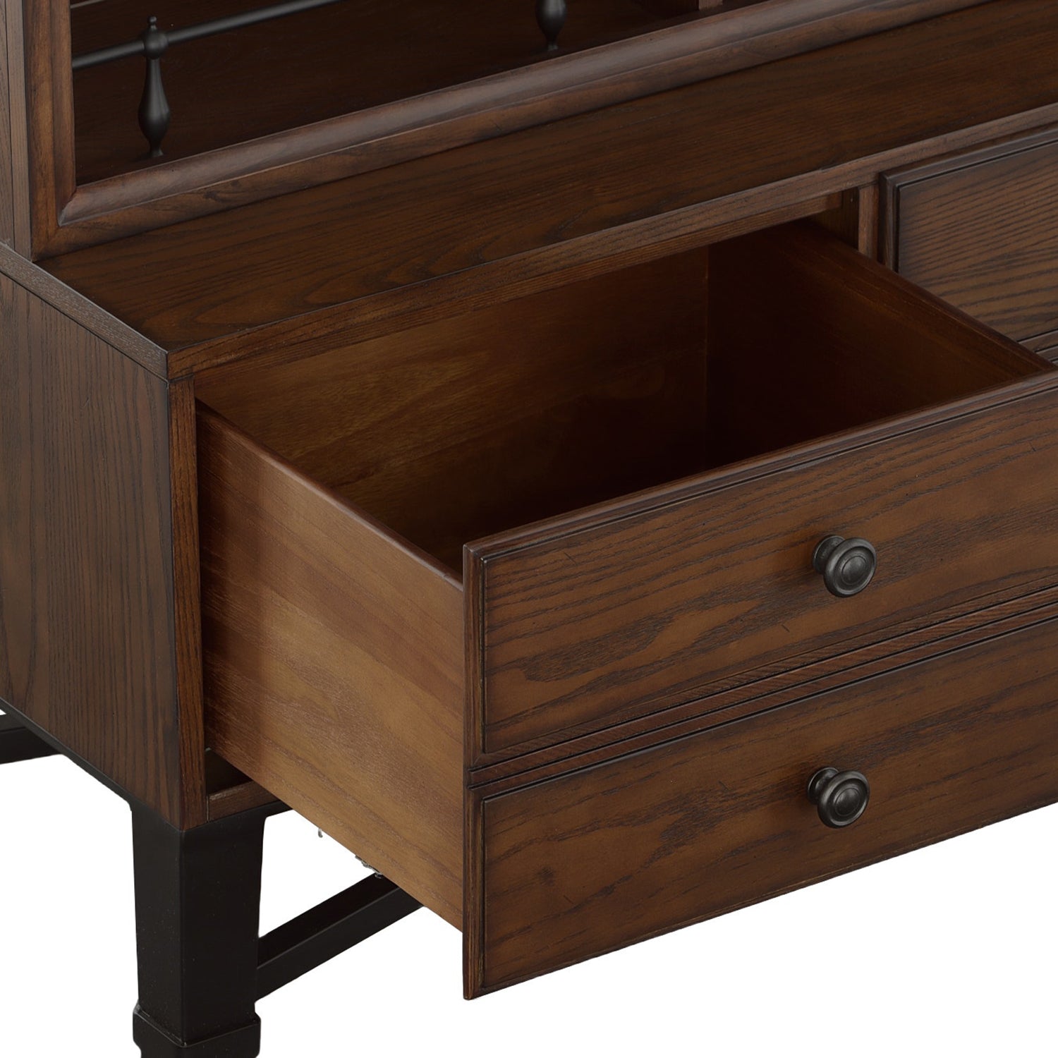 Fairfield Chair BD Collection For Fairfield Pamela English Honey Curio Cabinet