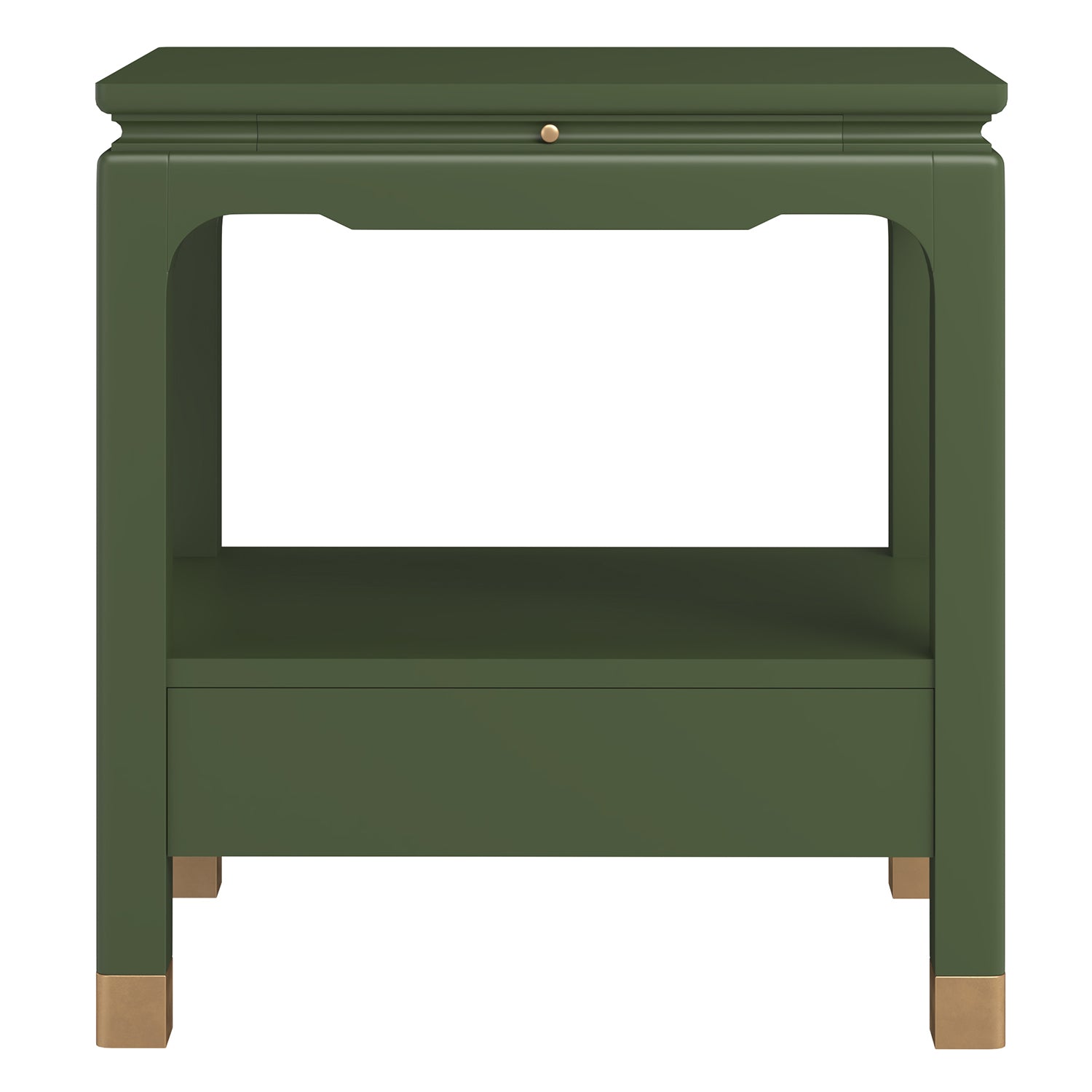 A.R.T. Furniture Eave Darkened Sage Bedside Table Set of 2