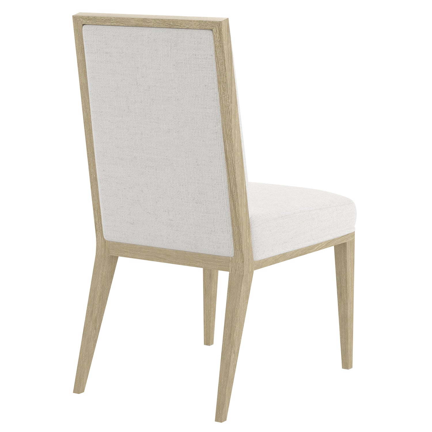 Eave Upholstered Side Chair Set of 2 in Sundrenched Oak, side profile view