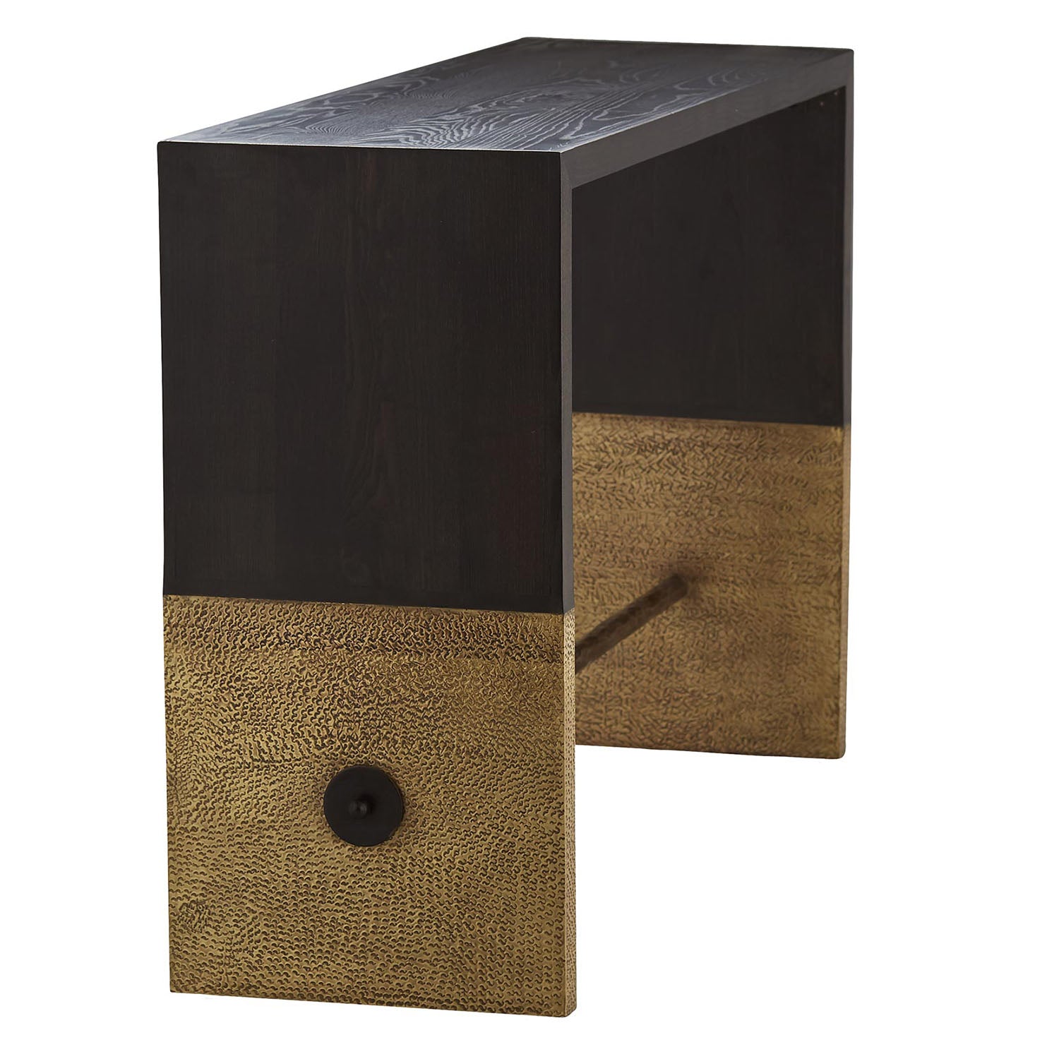 Arteriors Lyle Cerused Sable Console Table