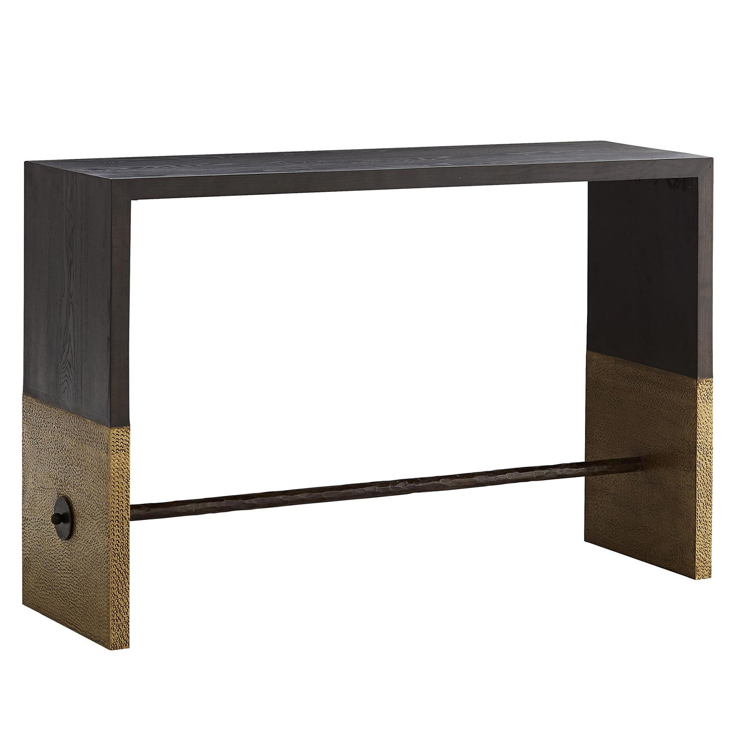 Arteriors Lyle Cerused Sable Console Table