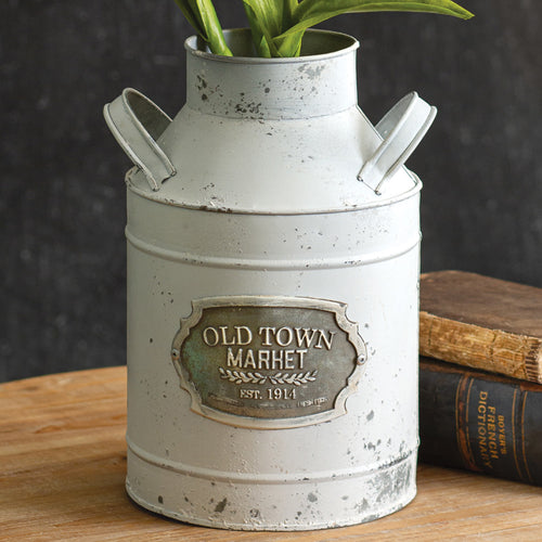 Old Town Market Milk Can