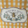 Busy Bee Hive Galvanized Bucket