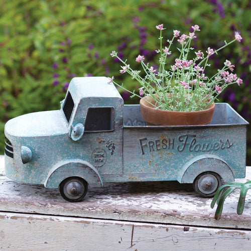 Fresh Flowers Truck Planter
