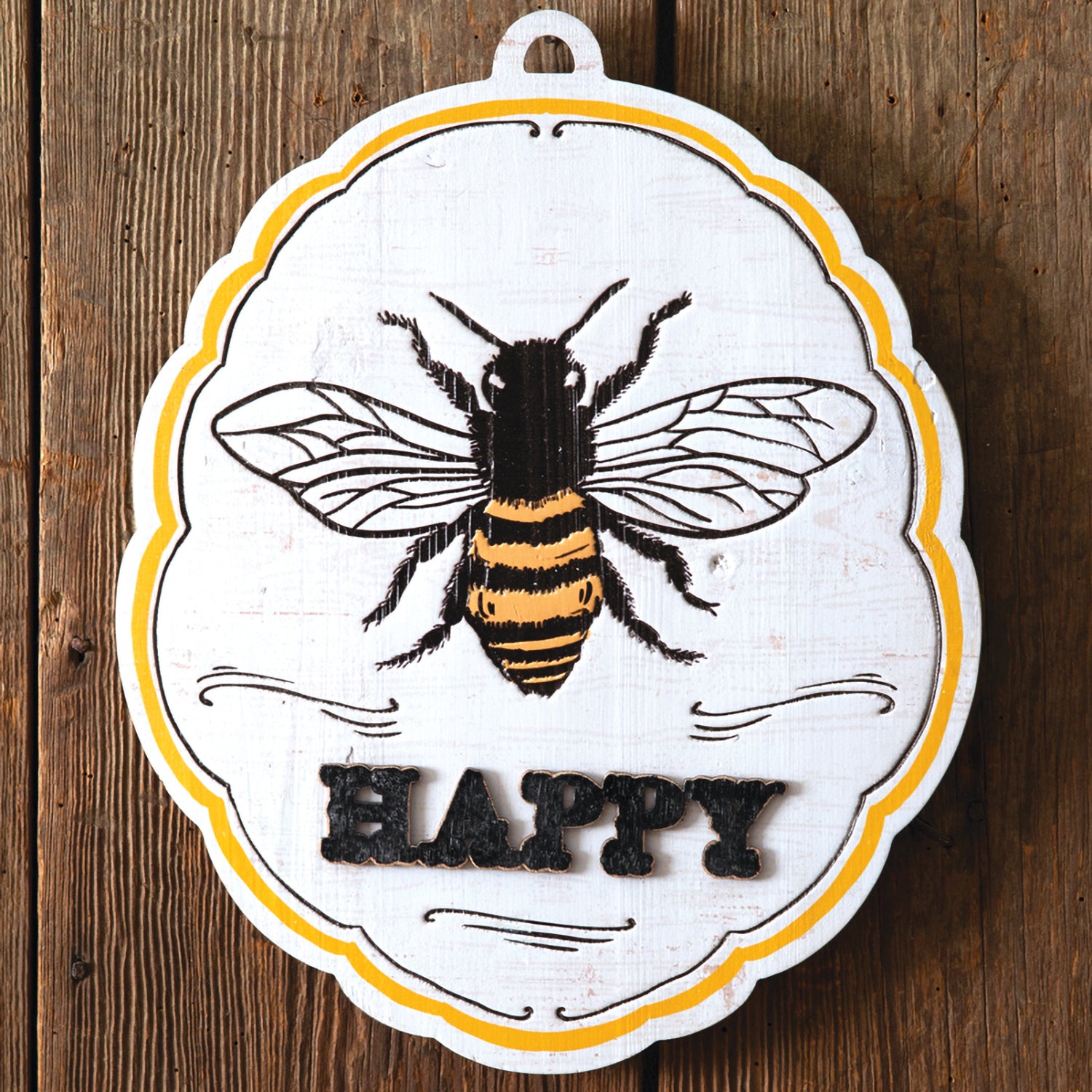 Bee Happy Wall Plaque