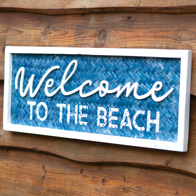 Welcome to the Beach Wall Art