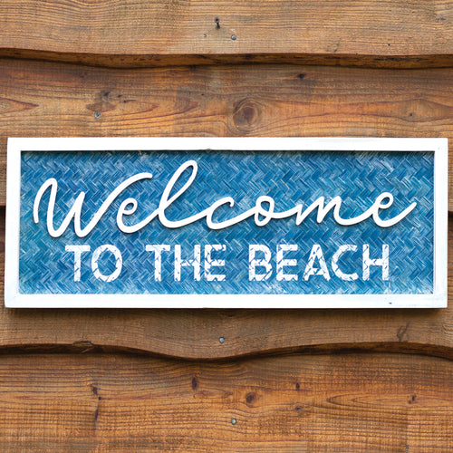 Welcome to the Beach Wall Art