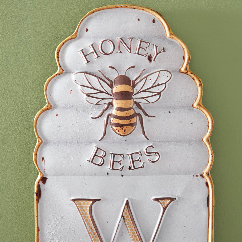 Honey Bees Welcome Wall Art