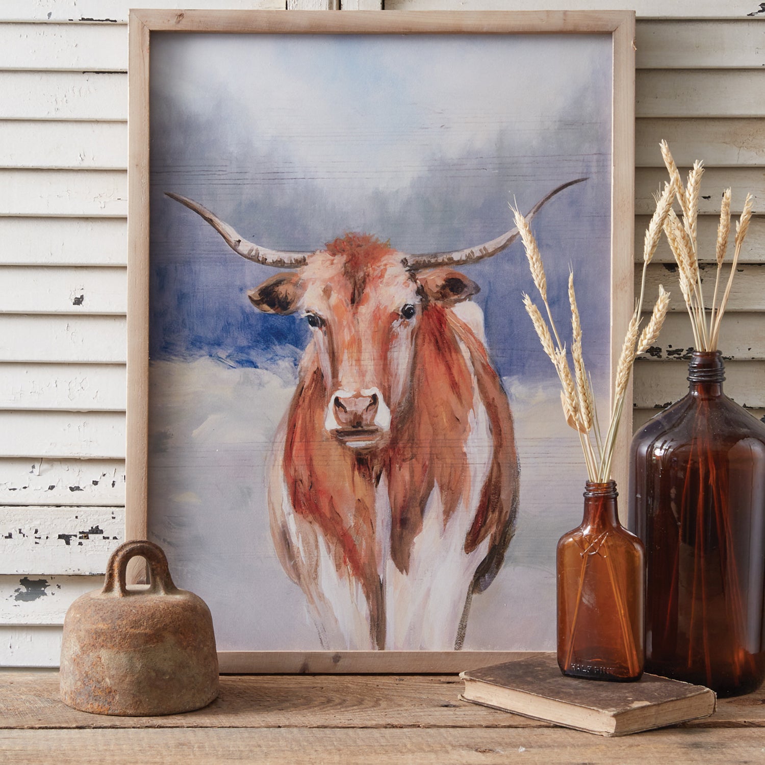 Texas Longhorn Wall Art