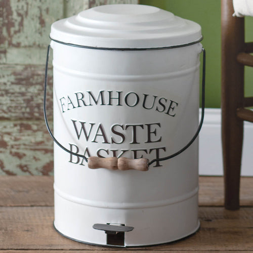 Farmhouse Waste Basket