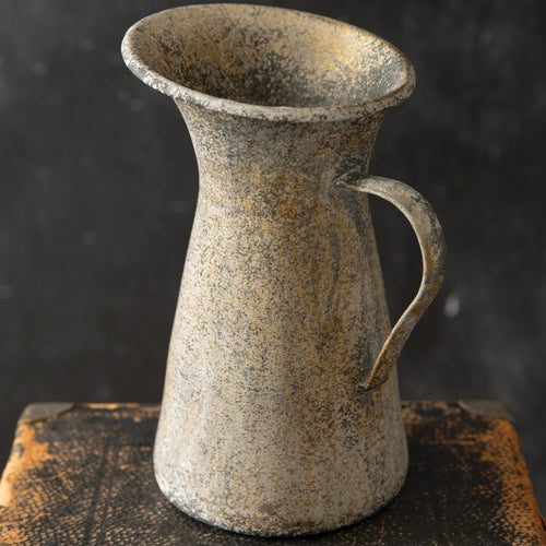 Wide Mouth Charcoal Pitcher