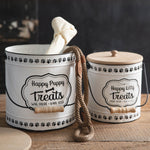 Happy Pet Treat Canister Set of 2
