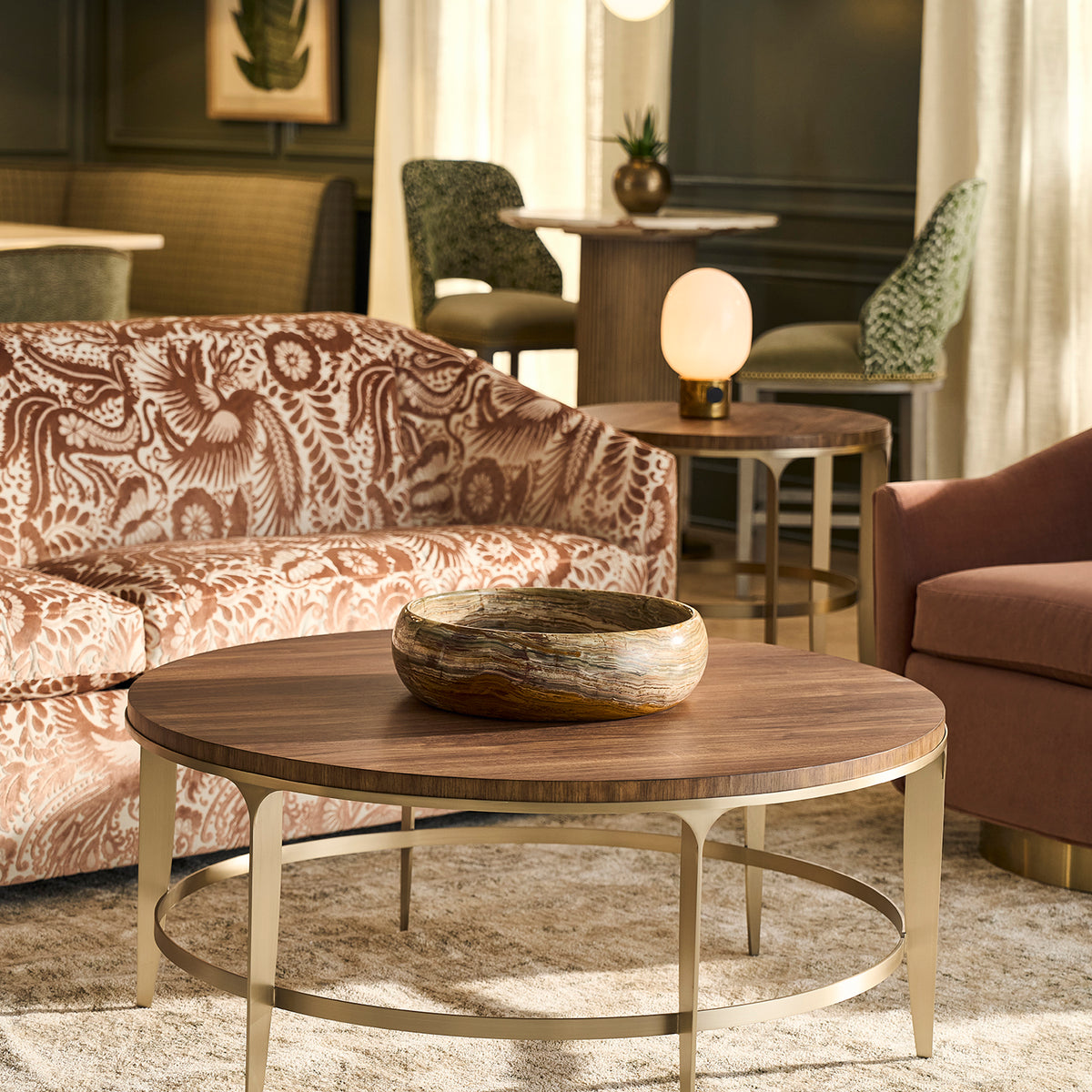 Fairfield Chair The Astoria Round Cocktail Table