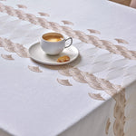 Garnier Thiebaut Osmose Blanc Tablecloth