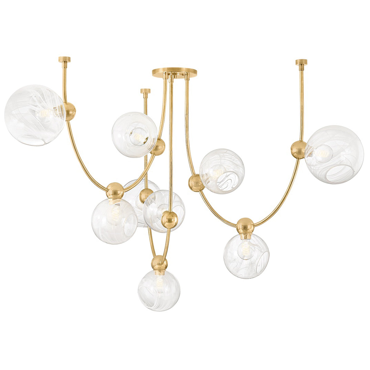 Martyn Lawrence Bullard x Corbett Lighting Astraia Chandelier
