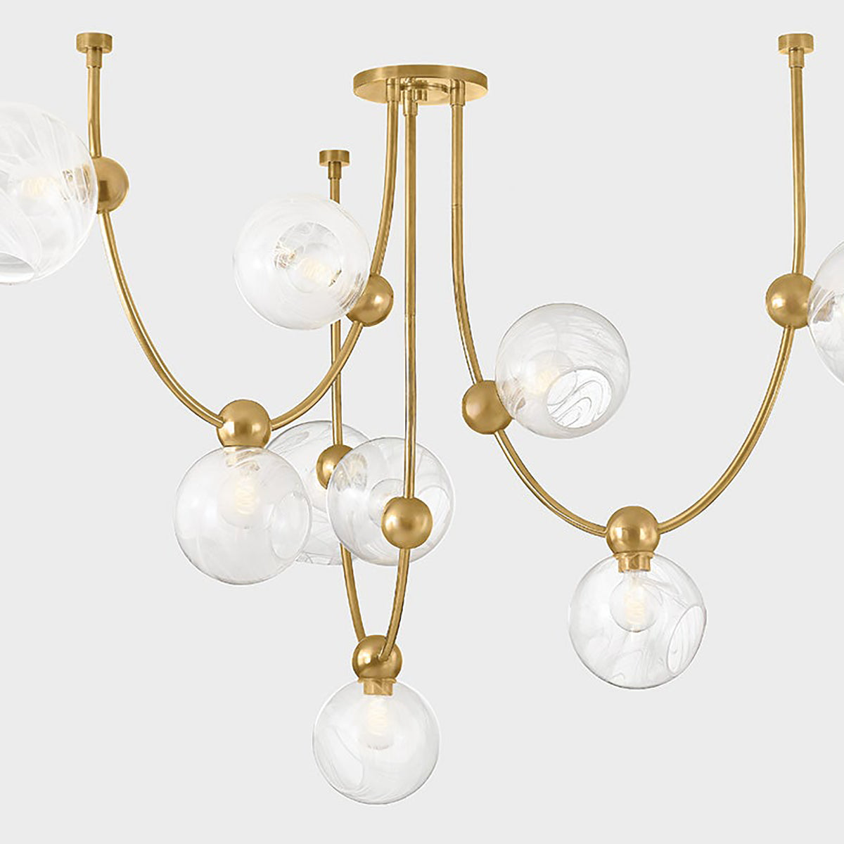 Martyn Lawrence Bullard x Corbett Lighting Astraia Chandelier